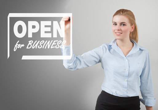 open for business