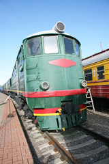 Fototapeta premium Green Train