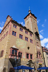 The City Hall of Würzburg in Bavaria, Germany