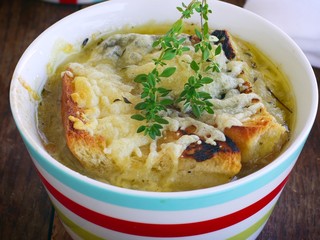 französische Zwiebelsuppe
