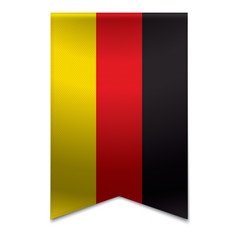 Ribbon banner - german flag