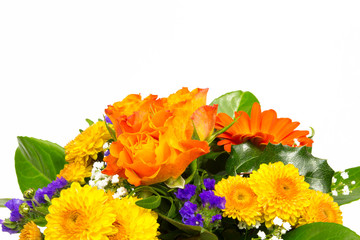 Blumenstrauss gelb orange 7
