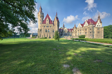 Castle in Moszna