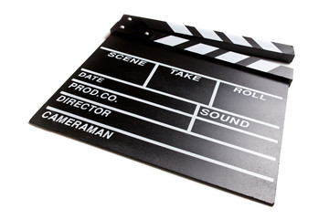 Naklejka premium clapper board