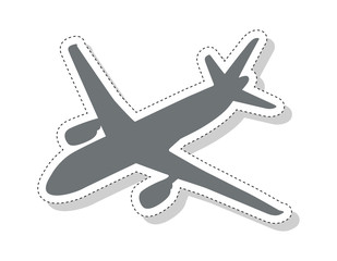 Aircraft sticker