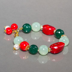 natural stone beads bracelet