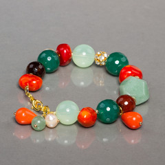 natural stone beads bracelet