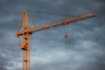 Building tower crane