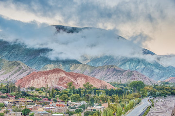 Fototapeta premium Hill of Seven Colors in Jujuy, Argentina.