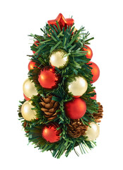 Obraz na płótnie Canvas Small christmas tree decoration