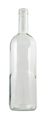 Glass bottle isolated