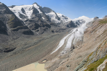Grossglockner and Pasterze glacier