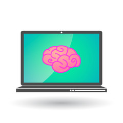 laptop with a brain