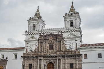 Fototapeta na wymiar Quito-Historische Altstadt