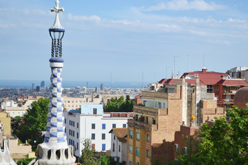 Fototapeta na wymiar Zobacz w Barcelonie