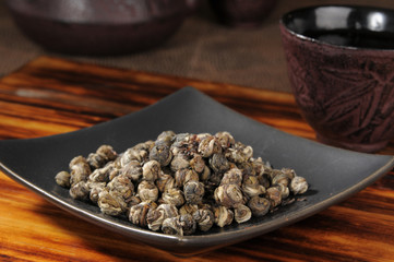 Jasmine green tea pearls