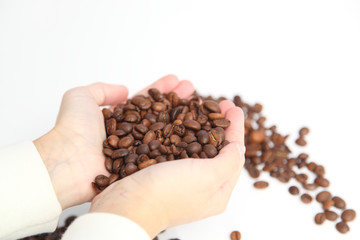 Obraz premium coffee beans