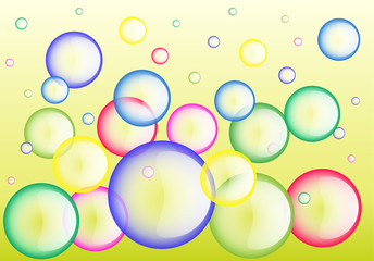 Colorful bubbles