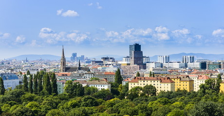 Naklejka premium Wien Skyline