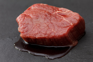 raw beef