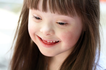 Portrait of beautiful young girl