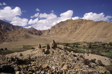 Stupa Ruins, Ladakh, India