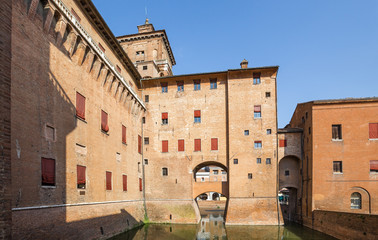 old Estense Castle in Ferrara, Italy - 57595717