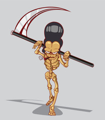 death is a skeleton.