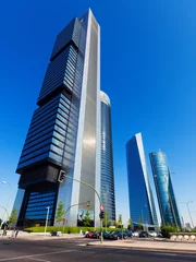 Foto op Plexiglas Cuatro Torres Business Area. Madrid, Spain © JackF