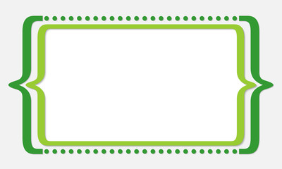 green text box with square brackets