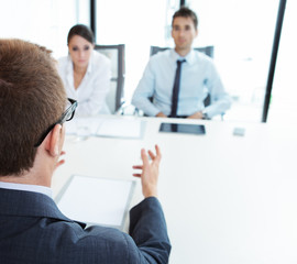 Fototapeta premium Job interview