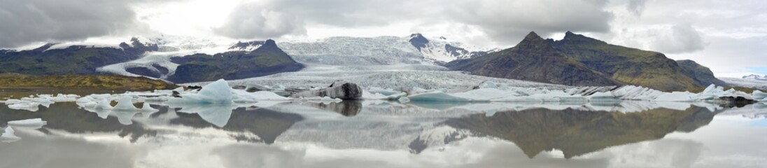 Glacier lagoon in Iceland
