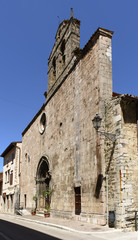 Fototapeta na wymiar Romański kościół, Leonessa