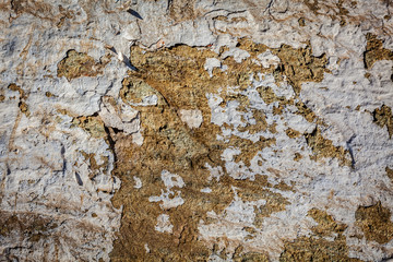 Painted plaster wall texture