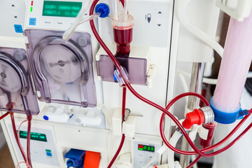 Dialysis device with rotating pumps. - 57606500