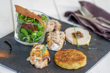 assiette de terroir Périgord