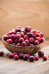 Cranberries.