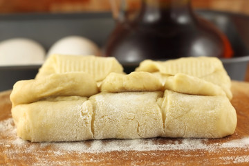 Flour dough