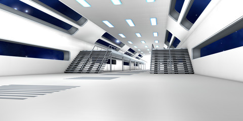 Fototapeta premium Raumstation