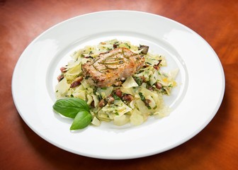 Delicious pork chop