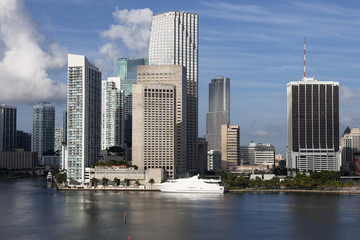 Fototapeta premium Skyline von Miami Beach