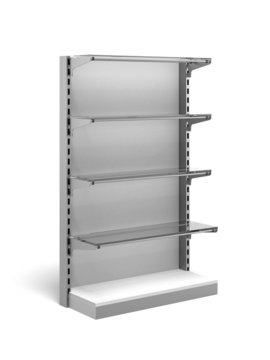 Metal Retail Store Shelves