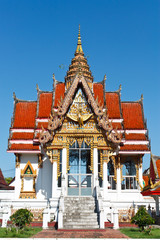 Obraz premium Thai temple , Songkhla province , Thailand