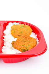 Green curry chicken