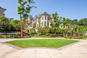 Fototapeta premium villa residence