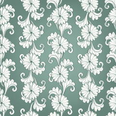 vector seamless floral pattern