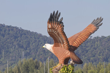 Fototapeta na wymiar Eagle Statue