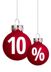 10 Prozent Rabatt