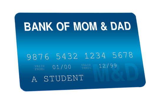 Bank of Mom and Dad Credit Card Family Finances