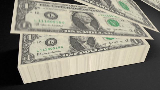 Dollar bills count 01